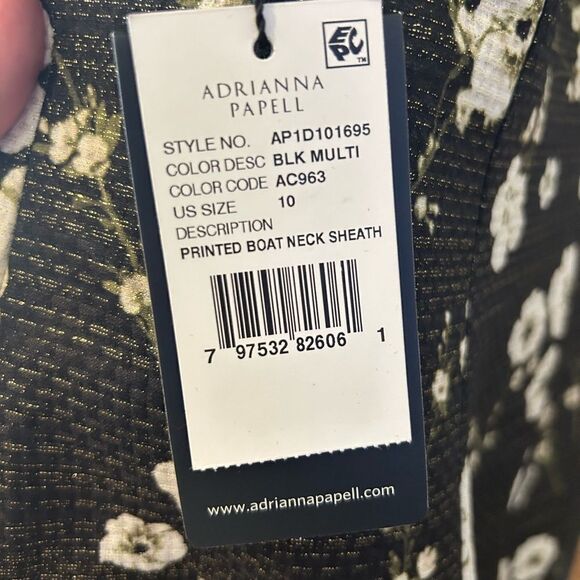 NWT Adrianna Papell Dress-S5 - Picture 4 of 5
